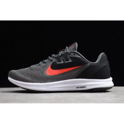 Nike Downshifter 9 Siyah / Gri / Kırmızı Koşu Ayakkabısı Türkiye - 2ZBRU899